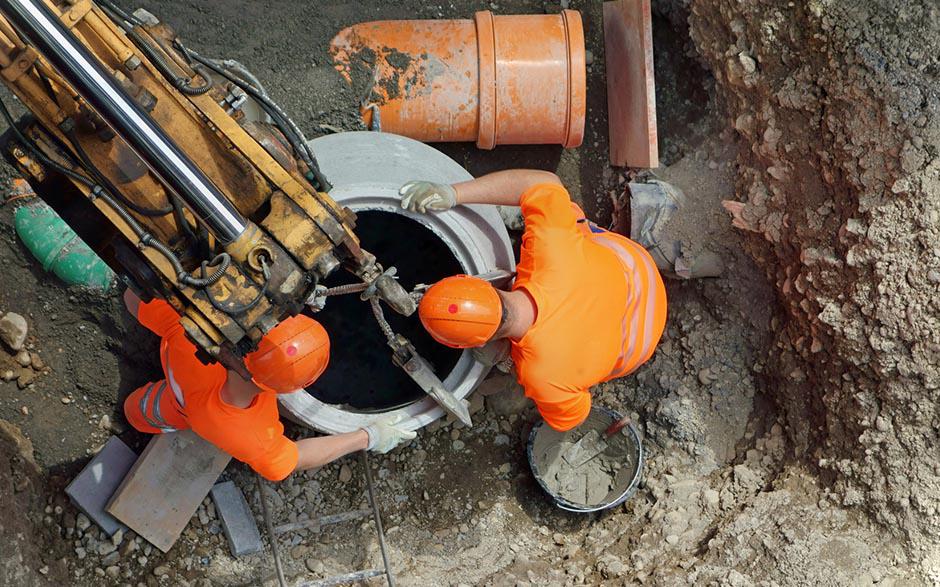 assainissement canalisation Mortcerf